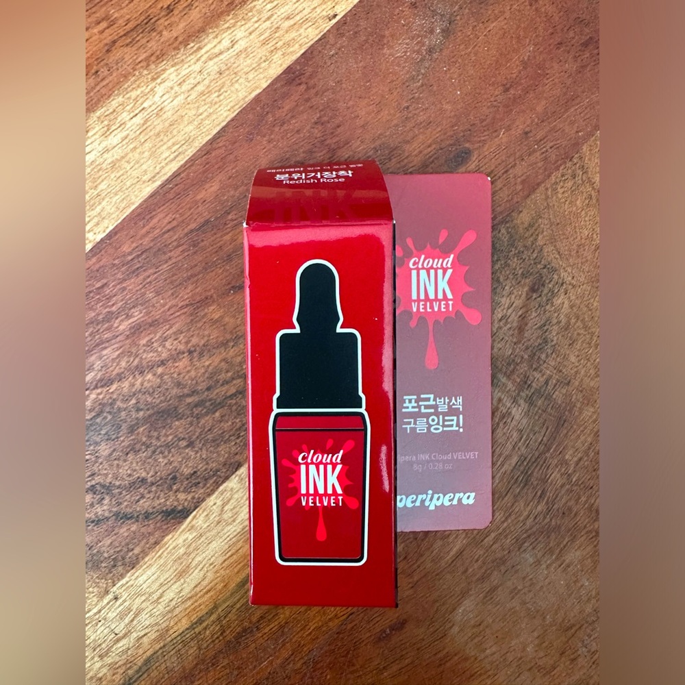 Peripera INK Cloud Velvet Lip Tint #5 Redish Rose
